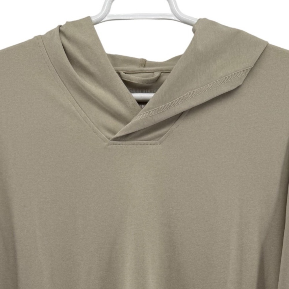 Sunice Adam Soft Touch Hoodie Mens XXL Taupe Melange S77015 New With Tags